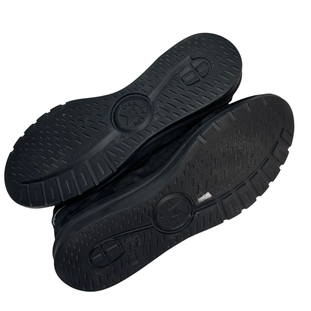 Mephisto Marsia Black Nubuck Mary Jane Flats Womens 8.5 New $269 - Picture 9 of 9